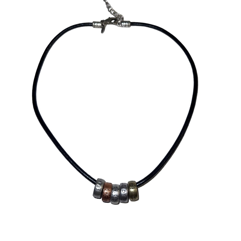 New Premier Design Faith Hope‎ Love Honesty Circle of Friends Charm Necklace